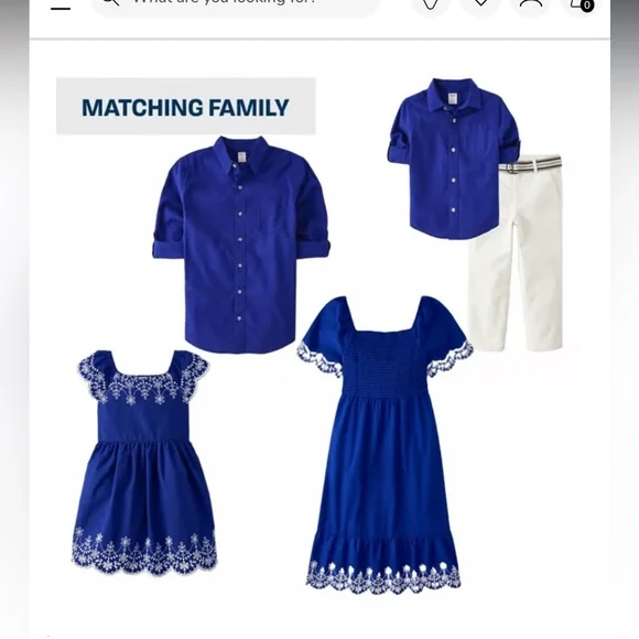 Gymboree Mandy Moore Royal Blue Midi Dress Mommy & Me Matching Dress Girls 3T - Picture 8 of 13